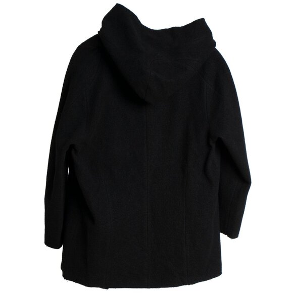 rrp €1,500 LUMEN ET UMBRA (Italy) Cashmere Melton Draped Wrap Jacket : 44 - Picture 3 of 5